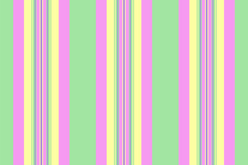 Obraz premium Elegance stripe textile pattern, school background vector texture. Nice seamless fabric lines vertical in light and lime colors.
