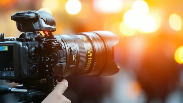 Capturing nighttime photography with a camera setup