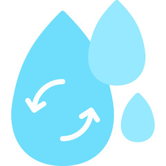 Recycle Water Icon