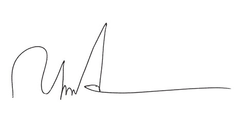 Black Pencil Underline - Hand drawn horizontal chalk, marker or pencil lines. Design element for...