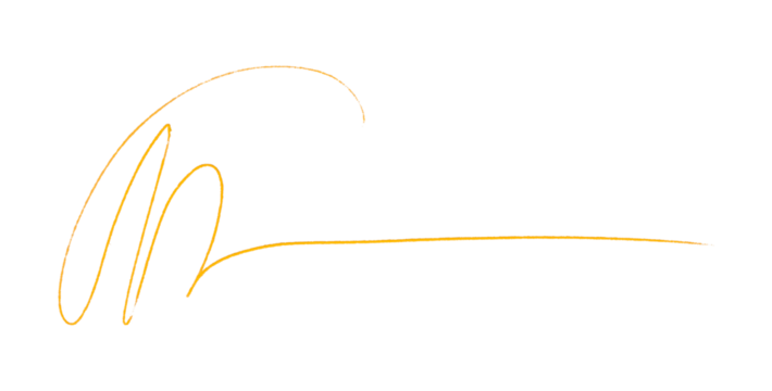 Yellow Pencil Underline - Hand drawn horizontal chalk, marker or pencil lines. Design element for emphasis, text lines and decoration. Set on a transparent background.