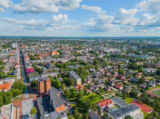 &Scaron;iauliai, Lithuania &ndash; Aerial View of City Center