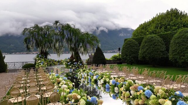 Iconic settings near Villa Balbiano & Villa d&rsquo;Este elevate this exclusive celebration