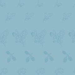 Accent Wall Design Artichokes and acorns botanical character and charm.
