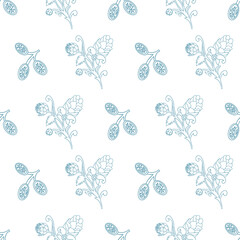 Accent Wall Design Artichokes and acorns botanical character and charm.
