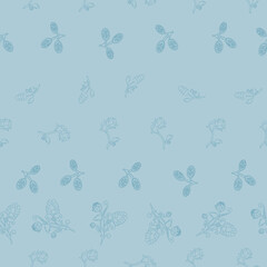 Accent Wall Design Artichokes and acorns botanical character and charm.
