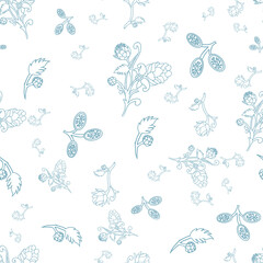 Accent Wall Design Artichokes and acorns botanical character and charm.
