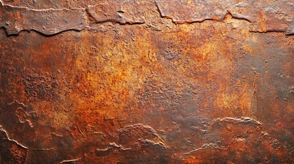Obraz premium scars. Aged metal surface with rich textures and natural patina, highlighting time-worn beauty. safety posters, maintenance manuals, designed for precision metalworking and fabrication facilities.