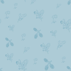 Accent Wall Design Artichokes and acorns botanical character and charm.
