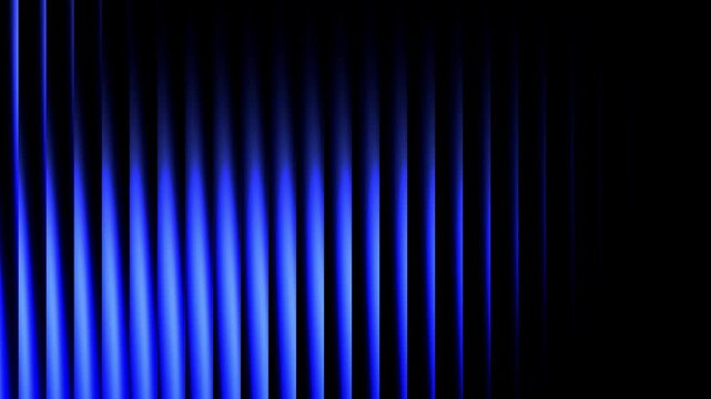 White-light blue-blue gradient glass effect black background futuristic cool glow soft waves transparent layers Abstract Vertical Lines Ribbed Texture Gradient Lighting Modern Fluted Wallpaper 4k