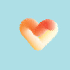 heart shaped soap bubble