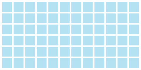 Fototapeta premium wall tile ceramic for architecture background, tiled floor bathroom light blue pastel color, illustration wall tiles blue pastel soft, mosaic tile floor of swimming pool,