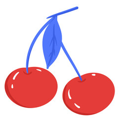 illustration of cherries