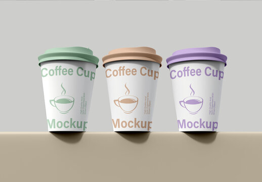 Takeaway Coffee Cup Mockup