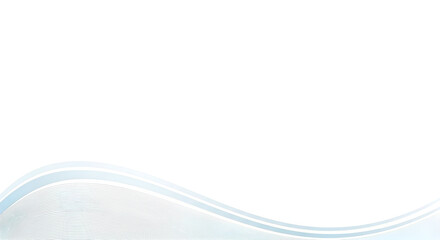 Abstract Blue Wave Lines Background