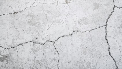 Obraz premium Cracked cement flooring texture suitable for design layouts, editorial header background