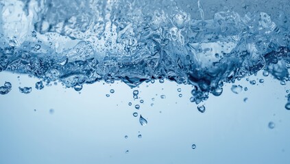 Abstract water droplets backdrop, ideal for text overlay and layout