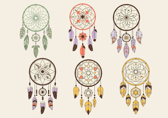 Dreamcatchers Collection Native American Symbolism and Spiritual Art.