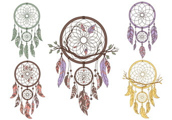 Dreamcatchers Collection Intricate Designs and Spiritual Symbolism.