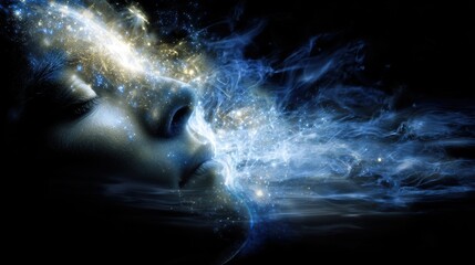 Abstract image representing differences in psychological age across generations