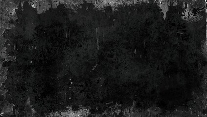 Fototapeta premium Dark Grunge Dust Texture with Distressed Appearance, suitable for editorial layout