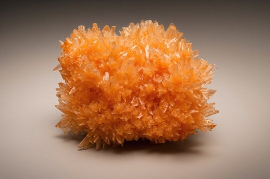 Smithsonite containing cadmium extracted from a mineral deposit.