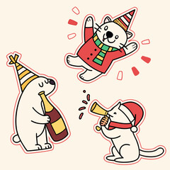 cat and dog