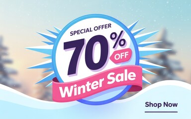 Winter Clearance Template