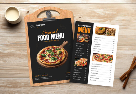 Restaurant Food Menu Template