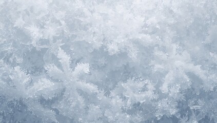 Fototapeta premium Detailed close-up of frozen ice structures with a crisp, frosty appearance. chilly motifs. crystalline snow textures. snowy landscape patterns. natural abstract designs.