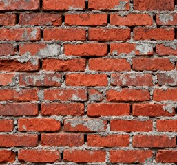 red brick wall texture