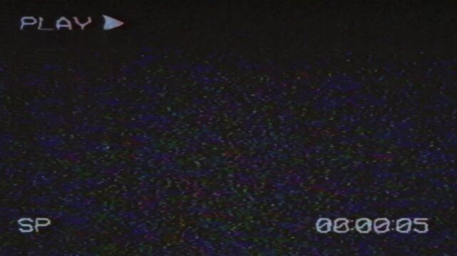 Glitch noise static television. Royalty 4K free best stock of abstract digital motion glitch art distorted background, CRT tv screen no signal, error, noise and distortions effect, colorful