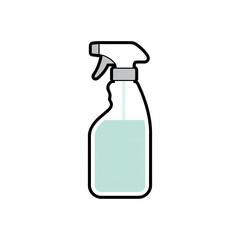 spray bottle vector illustration.