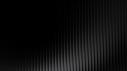 Silver glass gradient grainy effect a minimalist texture glossy metal ribs, Abstract Vertical Lines Background  Ribbed Texture and Gradient Light 4k motion. The elegant interplay of light and shadow