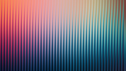 Colorful Gradient Vertical Ribbed Texture Background