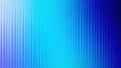 Obraz premium Bright Blue and Cyan Vertical Ribbed Texture Gradient