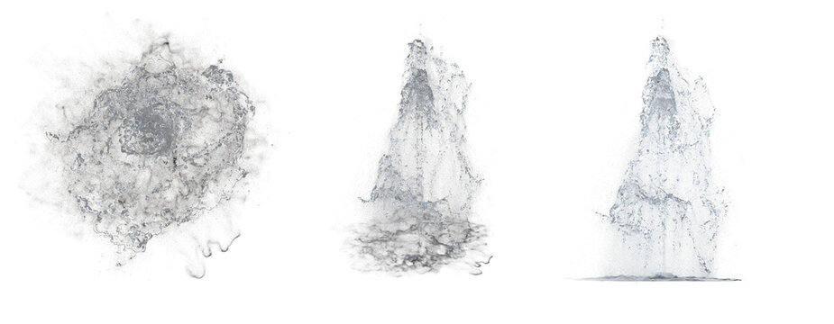 Fountain isolated transparent background 3d rendering
PNG pack