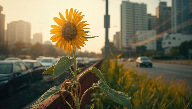 City sunflower