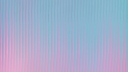 Obraz premium Vertical Ribbed Surface With Pink And Teal Gradient Lighting