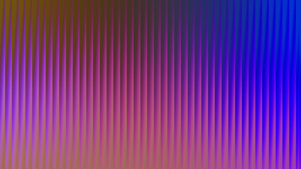 Vertical Ribbed Surface With Purple And Blue Gradient Lighting