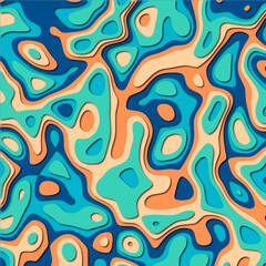 Abstract technology illustration. Paper cut effect. Paper banner.