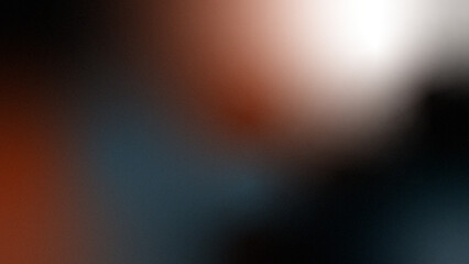 Red blue cyan white brown abstract background. Blue orange black navy cyan abstract background. Retro 90s aesthetic. Color gradient ombre blend. Smooth transition. Bright neon glow shimmer metallic.  © Background & Texture