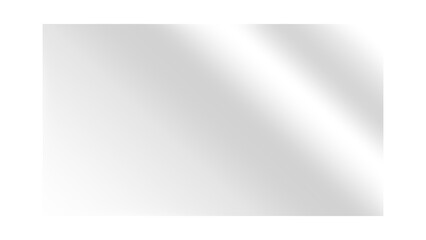 Clear, shiny acrylic sheet. Transparent shiny glass plate. Realistic window, laptop, or TV screen glare and reflection on a see-through surface. Clear glass showcase on a transparent background.