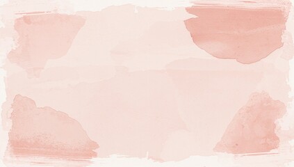 Abstract pink watercolor texture on paper, suitable for text and layout backgrounds