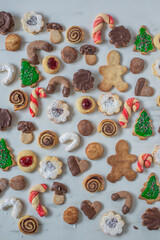 sweet home made german christmas cookies