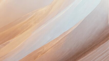 Obraz premium Abstract brush strokes in warm neutral tones create a textured background.