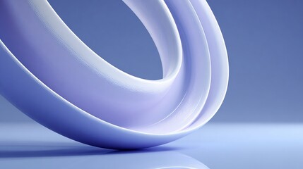 Minimalist executive design backdrop financial presentations featuring periwinkle spiral ring with powdery finish reflective surface minimalist clean and high resolution