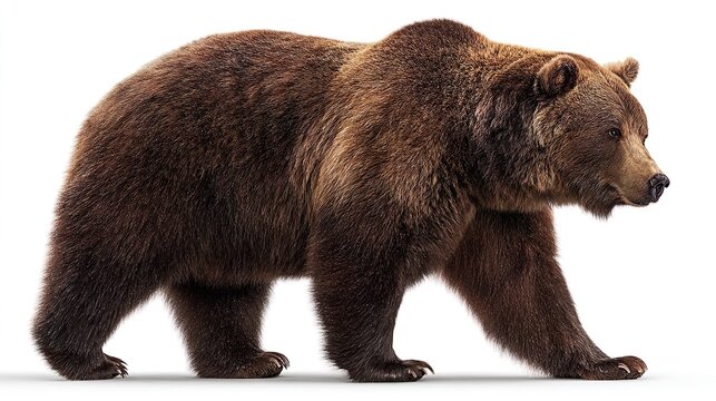 獰猛なヒグマのイメージ01