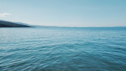 Fototapeta premium Water surface with ripple textures