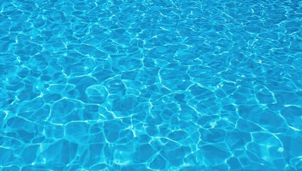 Obraz premium Turquoise water surface featuring abstract ripples, ideal for UI backdrop